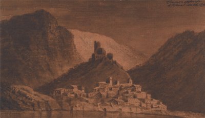 Tournon Opposite to Teint on the Rhone by Mary Harcourt